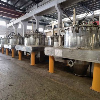 η αυτόματη batch μεταλλουργικών ξυστρών κατώτατης απαλλαγής τράβηγμα-τσαντών 800L ενεργοποιεί το φυγοκεντρωτή για τα ενεργά φαρμακευτικά συστατικά