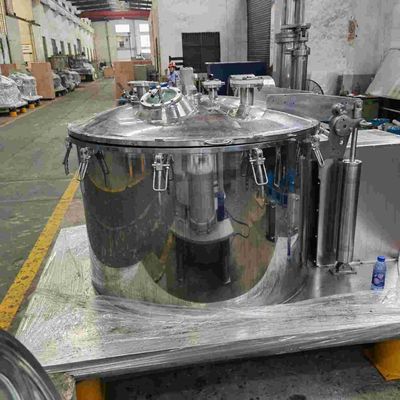 Το βιομηχανικό καλάθι μετάλλων 555L 850rpm υποβάλλει τη χειρωνακτική κατακόρυφο σε φυγοκέντρωση