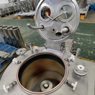 Το αυτόματο κάθετο φυτικό έλαιο 1100rpm υποβάλλει το βαθμό τροφίμων σε φυγοκέντρωση