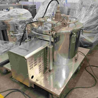 Το κάθετο χειρωνακτικό καλάθι 120L υποβάλλει 450mm με την επένδυση Halar σε φυγοκέντρωση