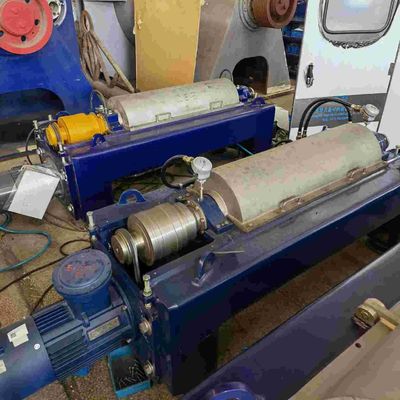 LW 110kw κυλίνδρων πίσσας ο καθαρίζοντας διευκρίνισης στερεός υγρός χάλυβας 2205 φάσης χωρισμού διπλός καράφα υποβάλλει σε φυγοκέντρωση