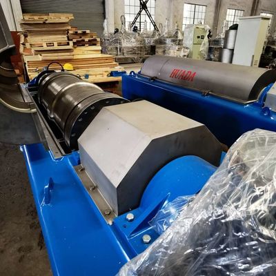Ο συνεχής χωρισμός αλγών 4800rpm υποβάλλει το ανοξείδωτο 11kW σε φυγοκέντρωση